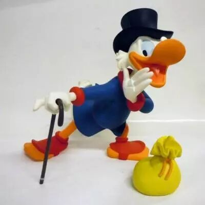 Marsupilami - Figurine Résine Leblon Delienne Réf 204 - Bébé Marsupilami Noir Grognant