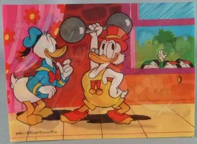 Scrooge - Merchandising - 3D Animated Post Card - Picsou Monetary Champion
