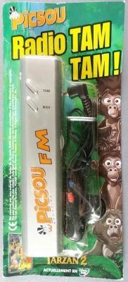 Scrooge - Merchandising - Picsou FM Radio Tam Tam ! Promotional Tarzan 2 Scrooge Comics (Disney France)