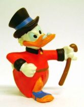 Scrooge - PVC figures - Scrooge walking with his stick to the hand