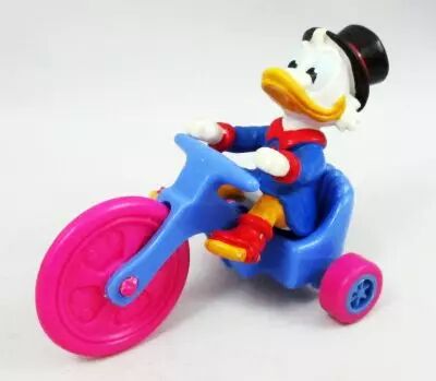 Scrooge - PVC figures - Uncle Scrooge on tricyle