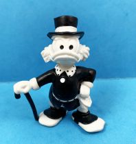 Scrooge - PVC figures Bully 1986 - Scrooge (black & white version)