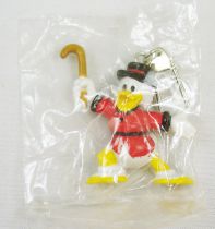 Scrooge - PVC mini figure Disney Club Vacances - Scrooge with key ring