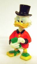 Scrooge - PVC mini figures Disney - Scrooge counts his money