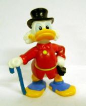 Scrooge - PVC mini figures Disney - Scrooge walking with his stick