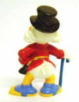 Scrooge - PVC mini figures Disney - Scrooge walking with his stick