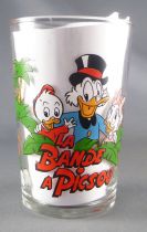 Scrooge McDuck - Amora mustard glass - The Picsou Gang Nephew Daisy Launchpad McQuack