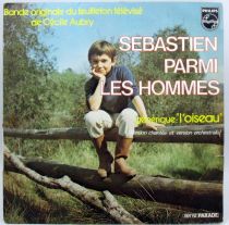Sebastian Among Men - Vinyl Record - Cecile Aubry\'s TV Series Original Soundtrack - Philips Records 1967