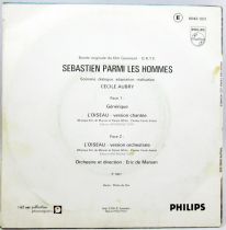 Sebastian Among Men - Vinyl Record - Cecile Aubry\'s TV Series Original Soundtrack - Philips Records 1967