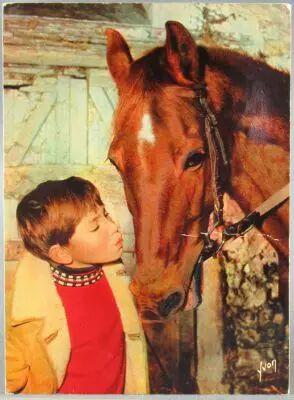 Sebastien among the Men - Editions Yvon Post Card - N�9 2
