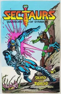 Sectaurs Warriors of Symbion - Coleco - Mini-Comic \ Skito & Toxcid\ 