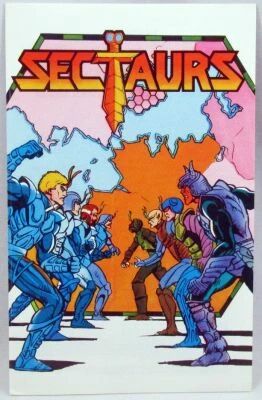 Sectaurs Warriors of Symbion - Coleco - Mini-Comic \ The World of Symbion\  (French language)