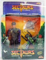 Sectaurs Warriors of Symbion - Coleco Rainbow Toys - Commander Waspax & Wingid