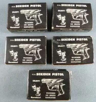 Sekidern Japon 5 Boites Noires de 50 Plombs M68 pour Pistolet
