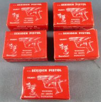 Sekidern Japon 5 Boites Rouges de 50 Plombs M68 pour Pistolet