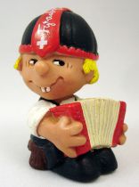 Seppli le Petit Suisse - Figurine PVC Schleich - Seppli à l\'accordéon