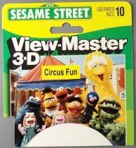 Sesame Street - 3 x View-Master Discs Set Circus Fun Loose Ref. 4097