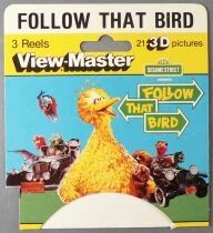 Sesame Street - 3 x View-Master Discs Set Follow that Bird Loose Ref. 4066