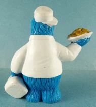 Sesame Street - Applause - 3\'\' Pvc Figure - Cookiemonster with Cookies