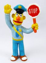 Sesame Street - Applause - figurine pvc 8cm - Bart agent de police