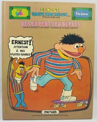 Sesame Street - Comic album - \ Des experts en b�vue\  - Mengues Hachette 1978