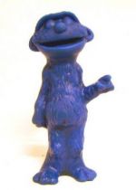 Sesame Street - Delacoste - \'\'Unpainted\'\' 4\'\' Squeeze toy - Mordicus (loose)