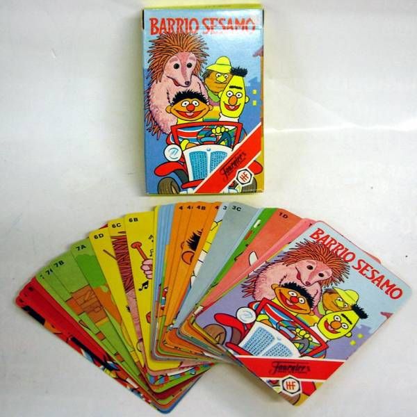 Sesame Street Cast Playing Cards Deck 