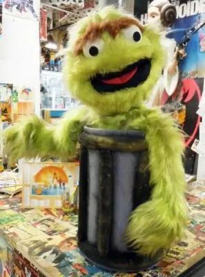 Sesame Street - Pr�sentoir de Magasin Anim� (Automate) - Oscar