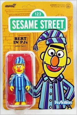 Sesame Street - Super7 ReAction Figures - Bert in PJs