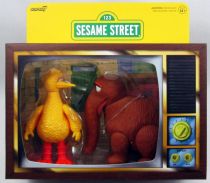 Sesame Street - Super7 ReAction Figures - Big Bird & Snuffy