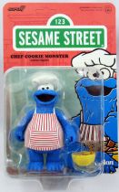 Sesame Street - Super7 ReAction Figures - Chef Cookie Monster