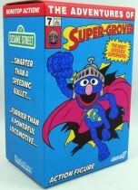 Sesame Street - Super7 ReAction Figures - Super Grover \ chase\ 
