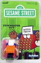 Sesame Street - Super7 ReAction Figures - Typewriter Guy