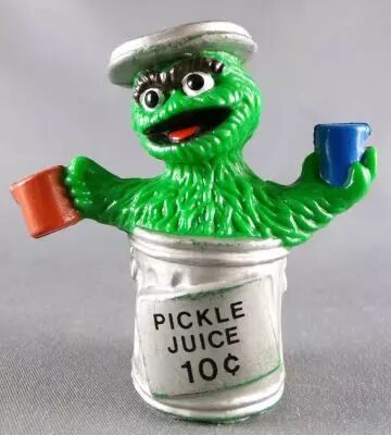 Sesame Street - Tara Toy - Figurine pvc - Oscar