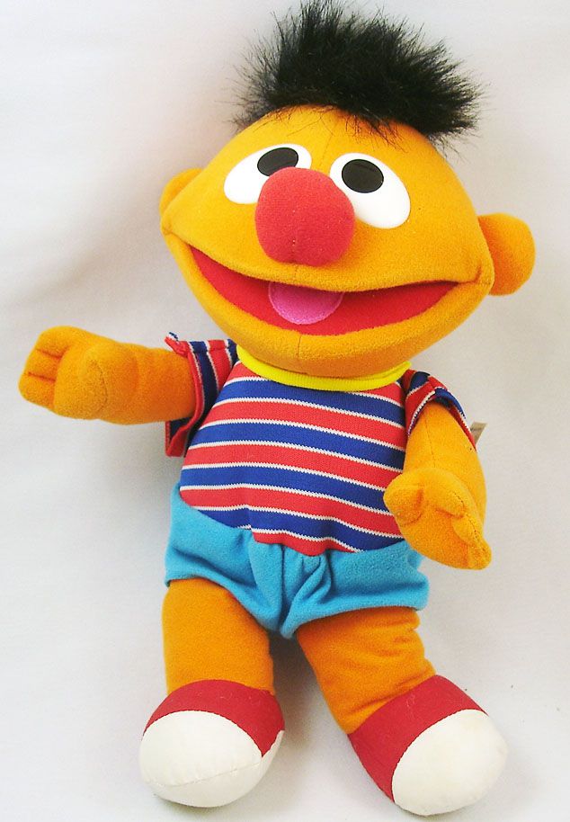 Talking ernie doll on sale