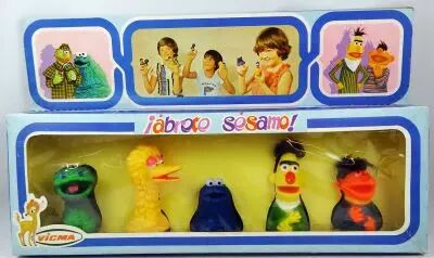 Sesame Street - Vicma - Marionettes � doigt - Coffret de 5 