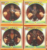 Set of 4 KISS \'\'Gruntz\'\' vynil urban figures