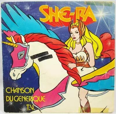 She-Ra - Chanson du G�n�rique TV - Disque 45Tours - AB Prod. 1986