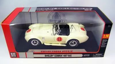 Shelby Collectibles Cobra 427 S/C 1/18�me (Diecast Metal)