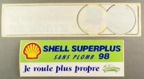 Shell - Carburant & Huile Automobile & Moto - Lot de 6 Autocollants Vintage