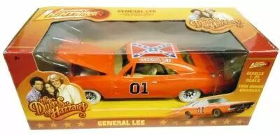 Sheriff fais-moi peur ! - Johnny Lightning - 1969 Dodge Charger General Lee 1:25�me diecast