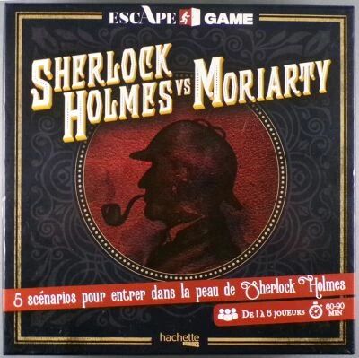 Sherlock Holmes - Board Game Hachette Heroes Escape Game - Sherlock Holmes vs Moriarty