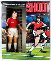 Shoot - Meccano - Footballeur en tenue Adidas (neuf avec boite)