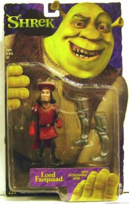 シュレック　Lord Farquaad ファークアード卿 McFARLANE McFarlane Toys Shrek Lord Farquaad Mascot Head Action Figure