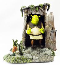 Shrek - Mini playset \ Shrek\'s Outhouse\  - McFarlane Toys 2001