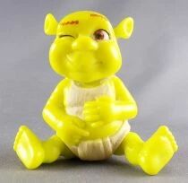 Shrek 4 - Figurine McDonald\'s 2010 -  B&eacute;b&eacute; Shrek Clin d\'�il Parlant
