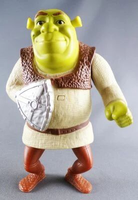 Shrek 4 - Figurine McDonald\'s 2010 -  Shrek avec BouclierParlant