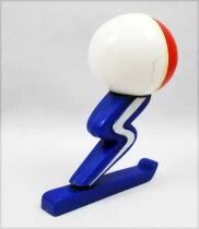 Shuss - Figurine &agrave; pied magn&eacute;tique IPL Lyon - Mascotte Jeux Olympiques Grenoble 1968