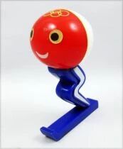 Shuss - Plastic figure with magnetic foot - IPL Lyon - 1968 Grenoble Winter Olympic Games