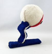 Shuss (Mascotte Jeux Olympique Hivers Grenoble 1968) - Figurine en tissu éponge